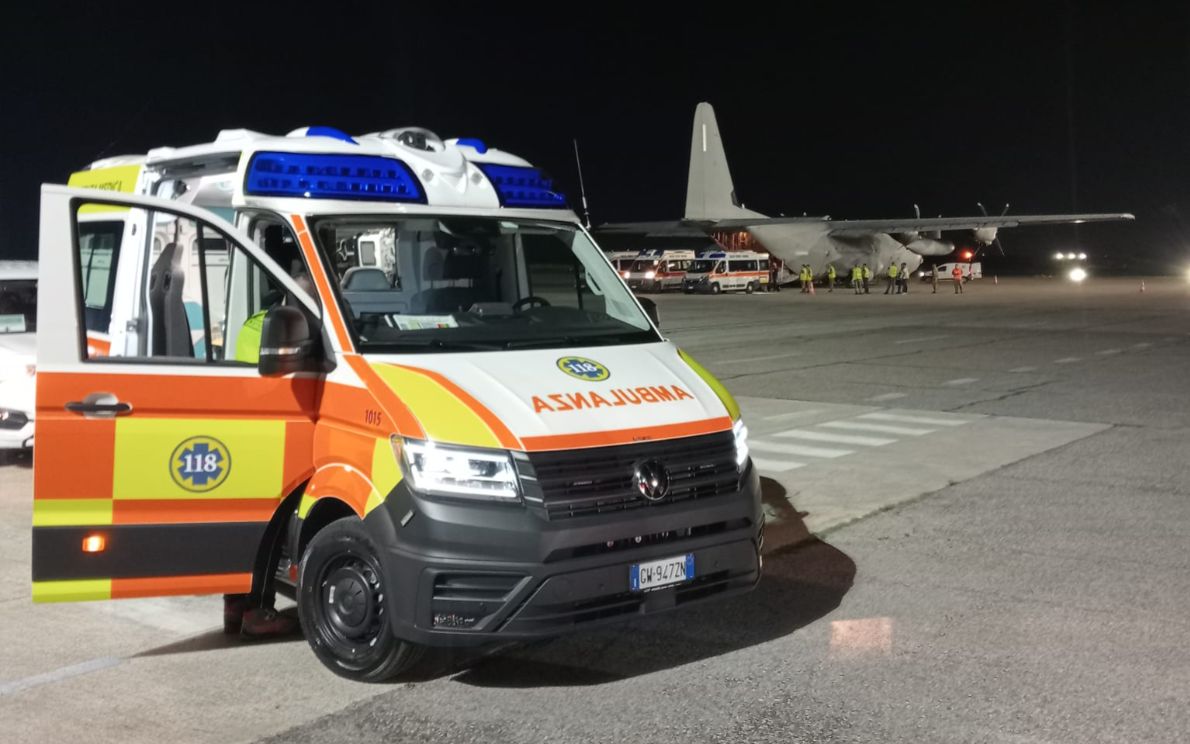 L’arrivo dei bimbi palestinesi a Villafranca