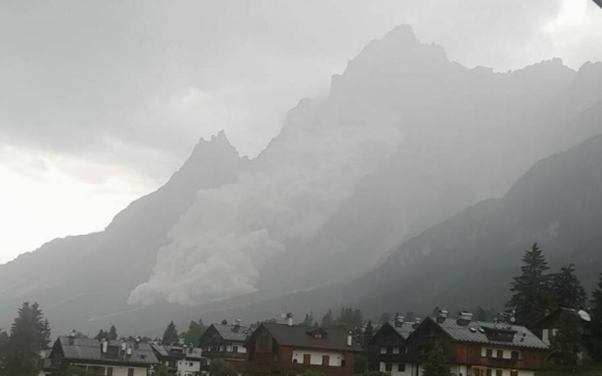 Frana sopra San Vito di Cadore