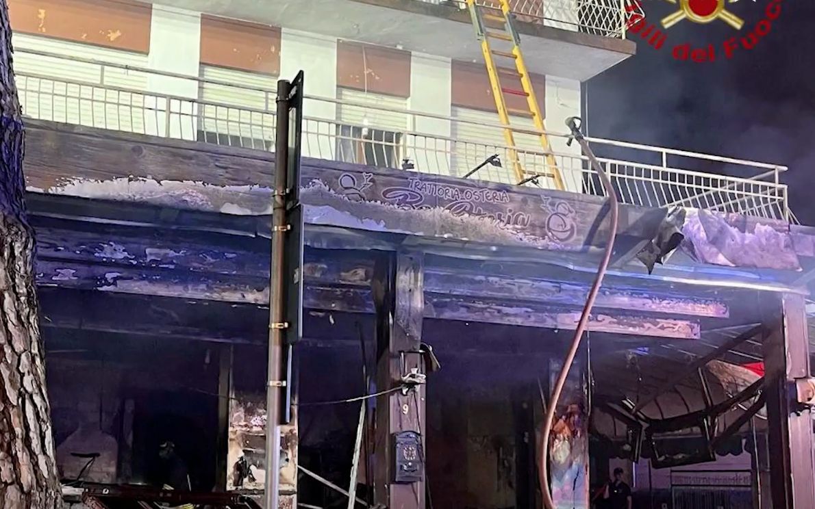 Incendio Jesolo