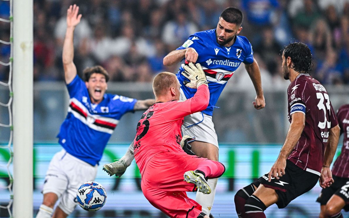 Sampdoria-Salernitana (foto U.C. Sampdoria)