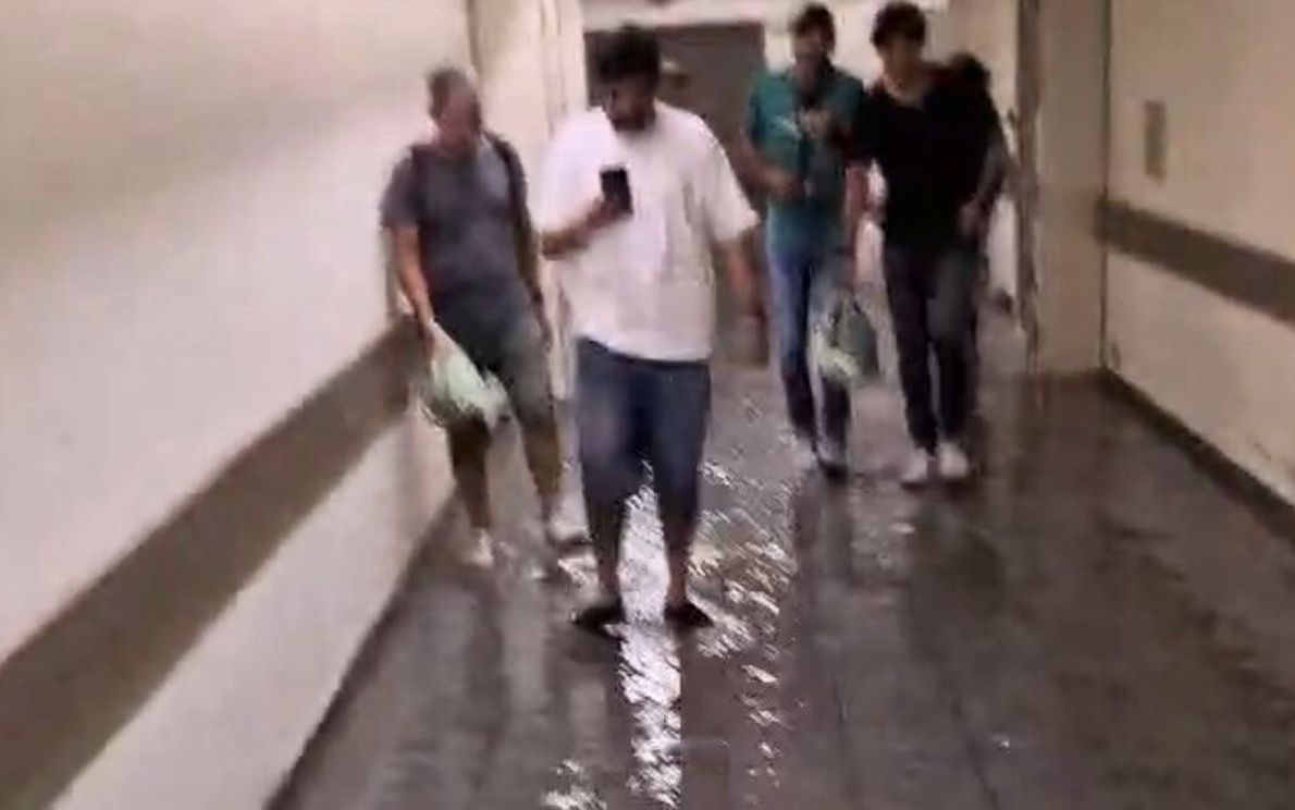 Piove dentro all’ospedale