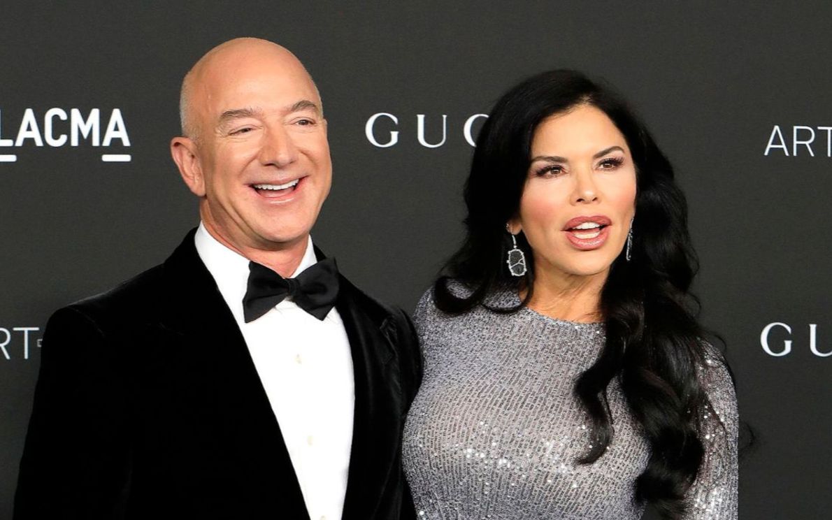 Jeff Bezos e Lauren Sanchez