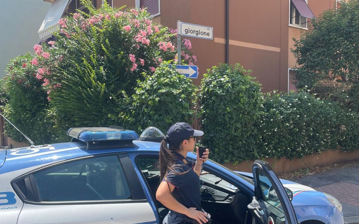 Volante in via Giorgione