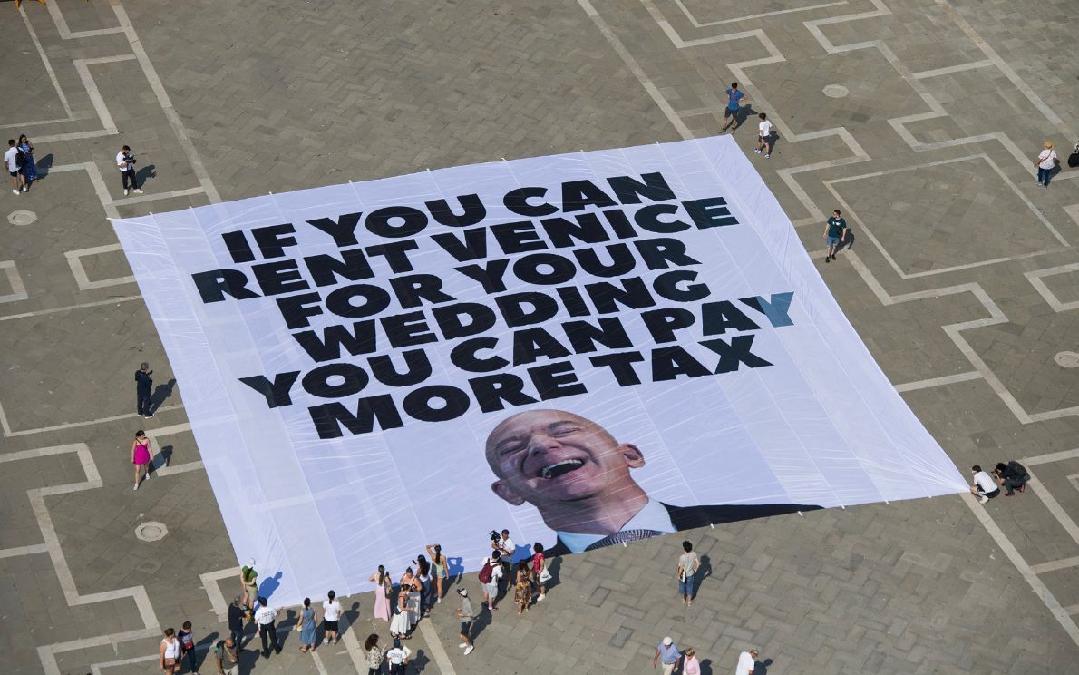 Greenpeace contro Jeff Bezos