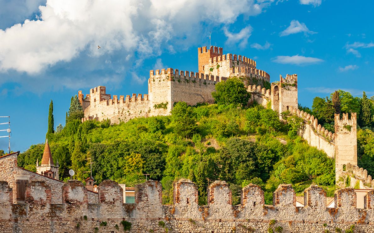 Una veduta di Soave