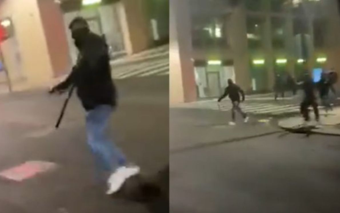 L’aggressione ad una famiglia marocchina in auto