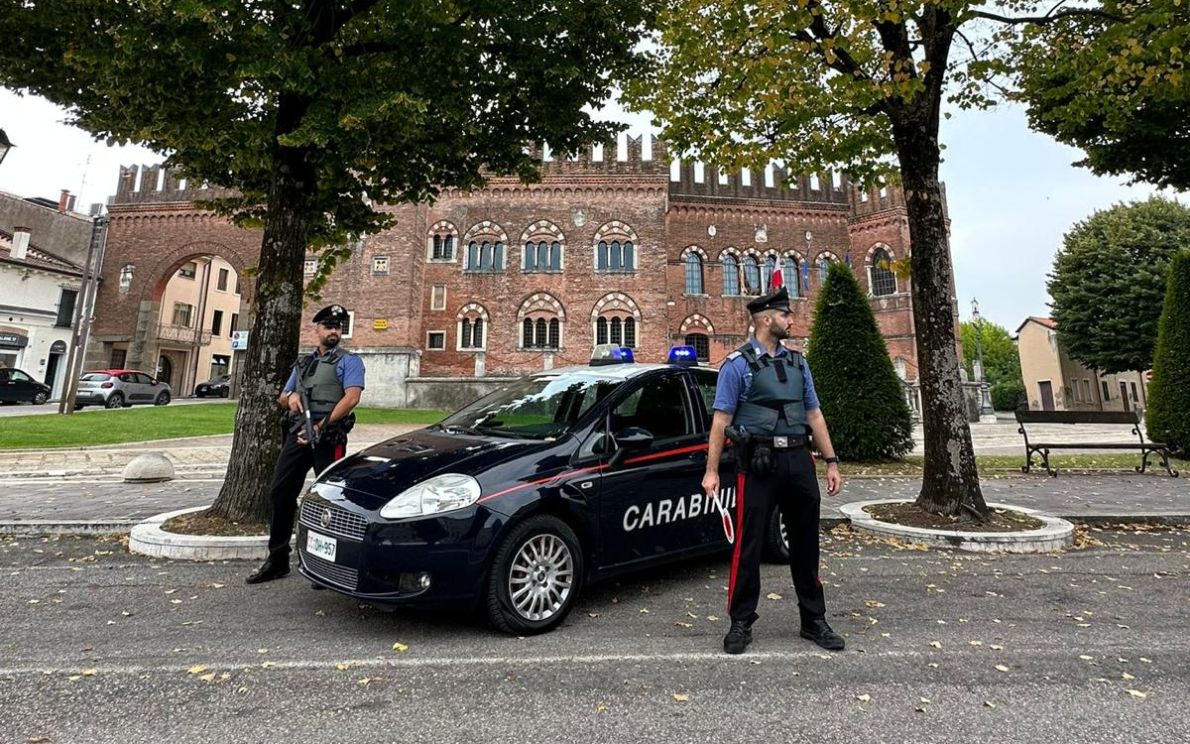 Carabinieri a Zimella