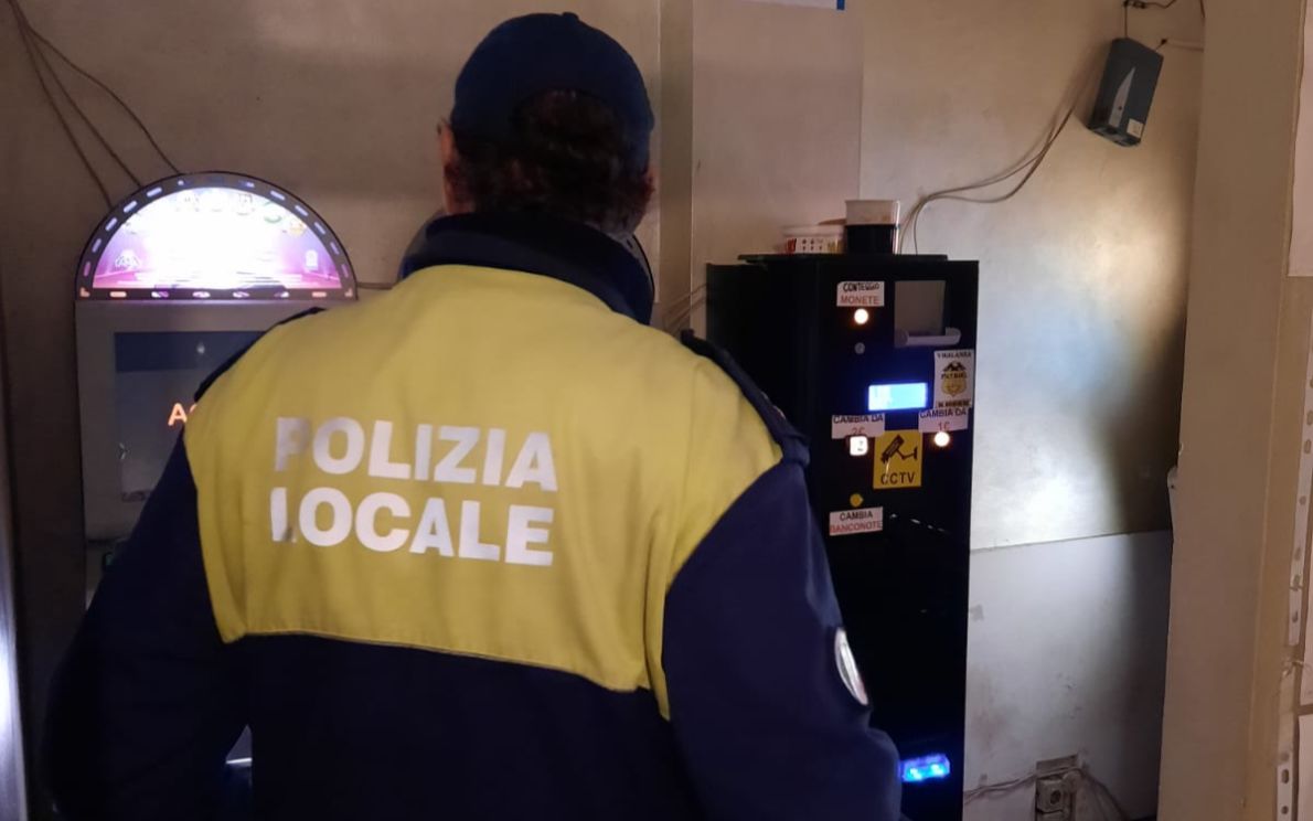 Reschigliano, sala slot multata