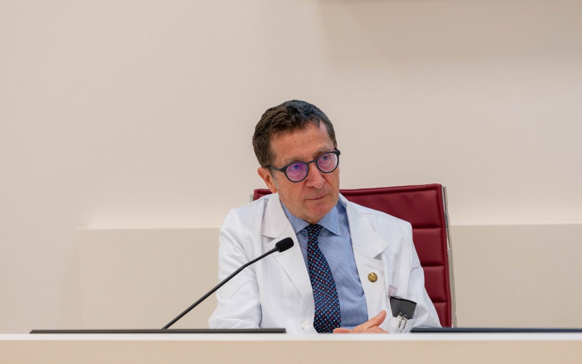 Il professor Federico Rea (foto Azienda Ospedale)