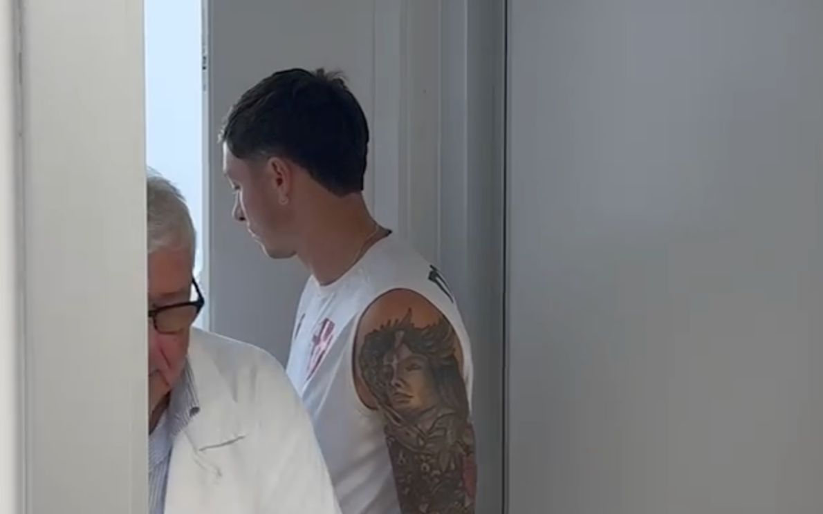 Baselli al Padova, le visite mediche