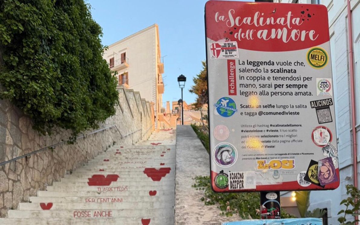 La scalinata dell