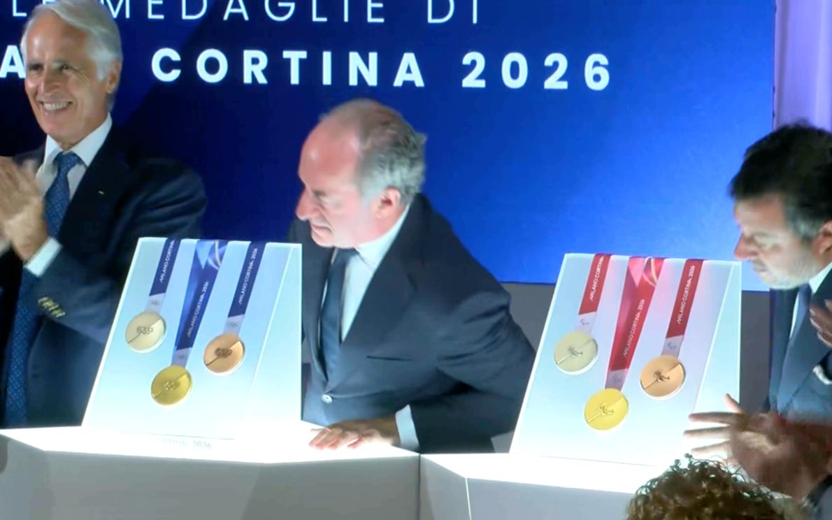 Lo svelamento delle medaglie