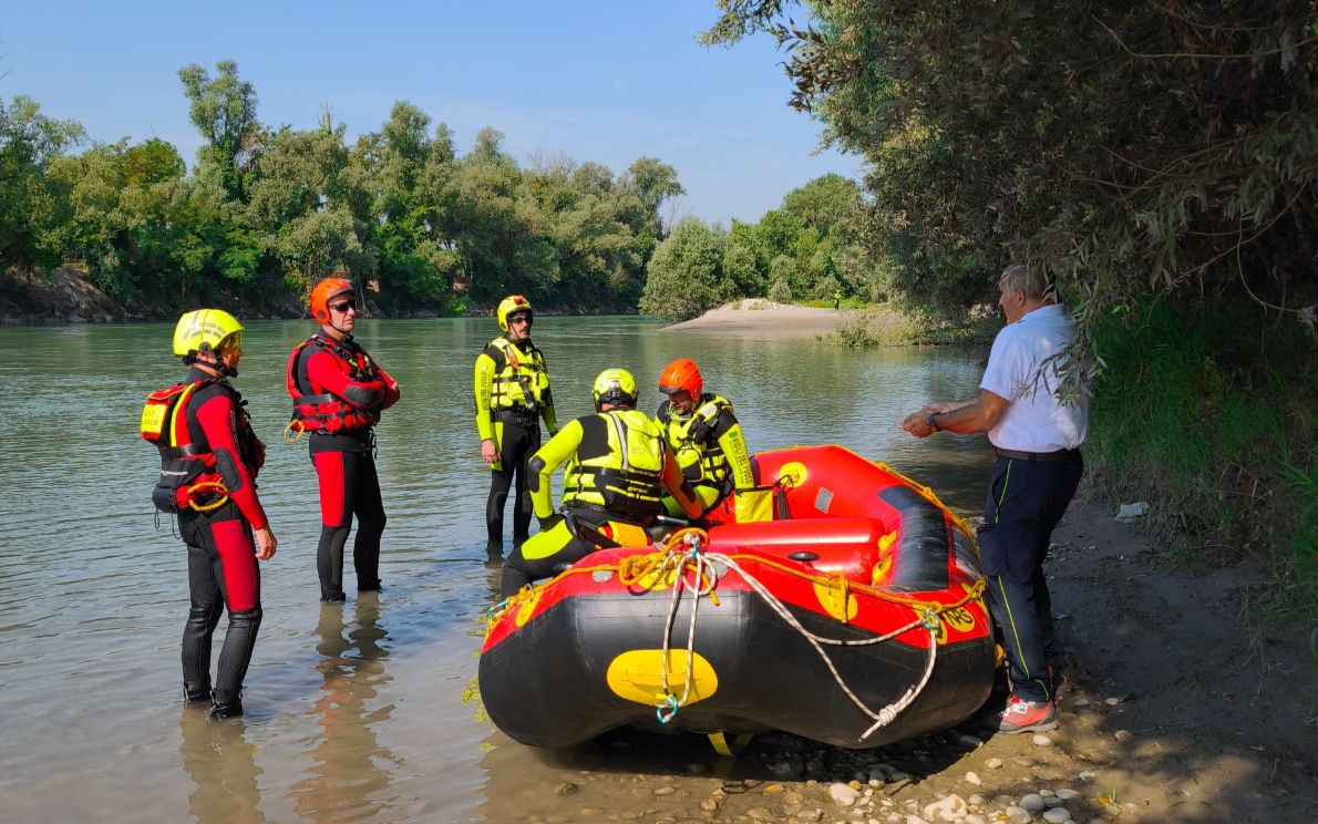 Soccorso in Adige (esercitazione)