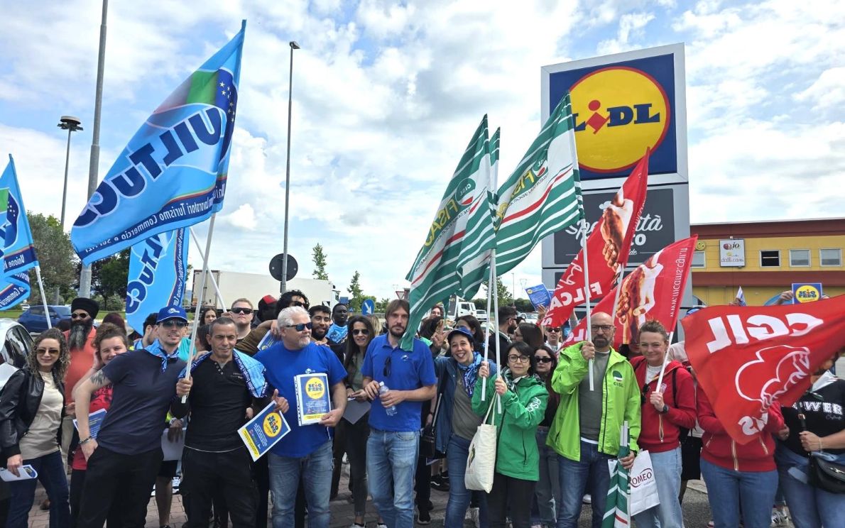 Sciopero Lidl