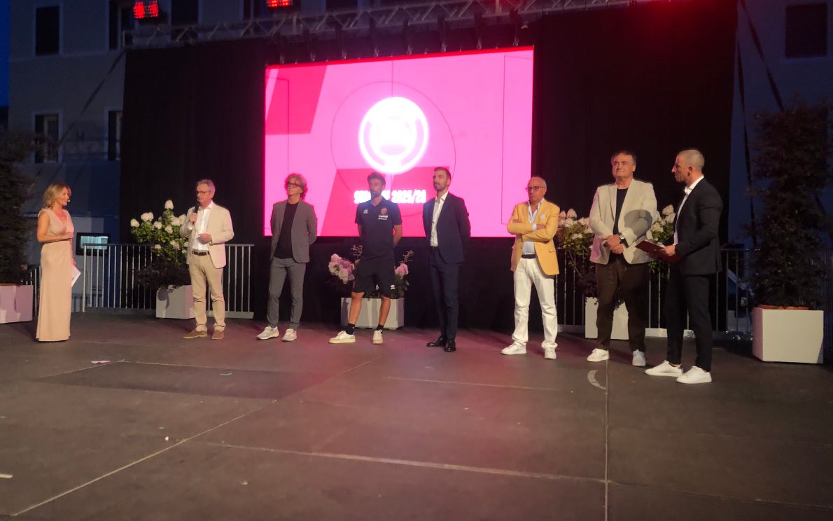 Gabrielli, Marchetti e Iori sul palco