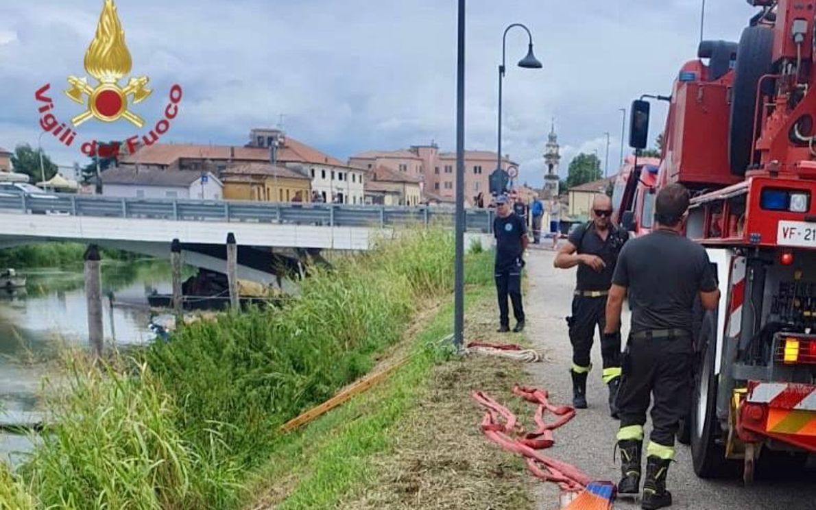 L’operazione dei Vigili del Fuoco