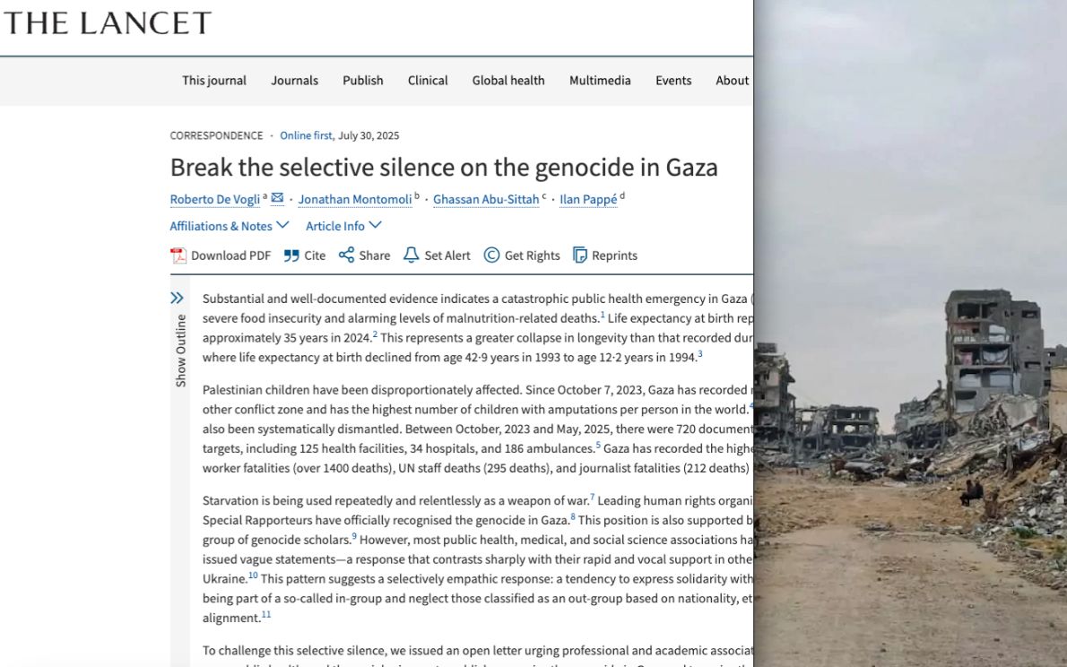 appello pro Gaza
