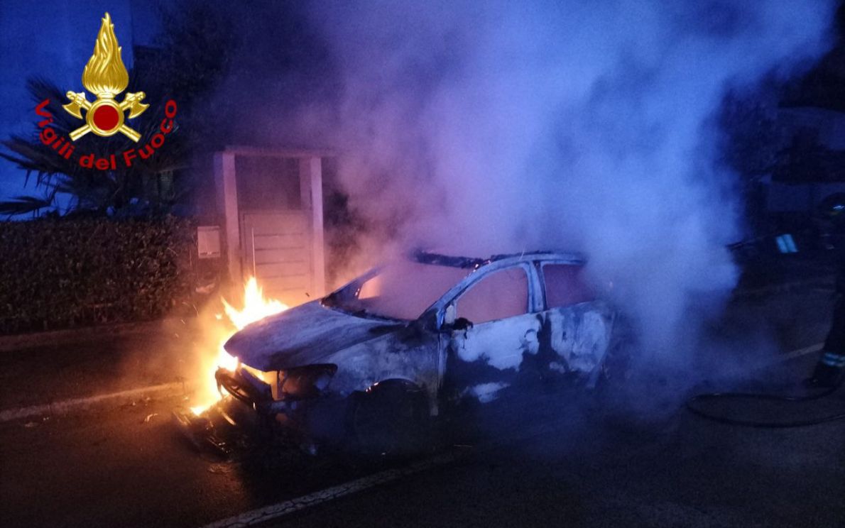 incendio a Piazzola
