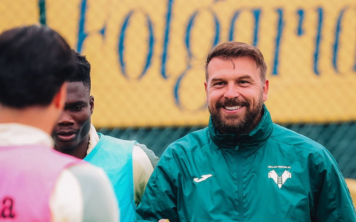 Zanetti, foto facebook da HellasVeronaFC
