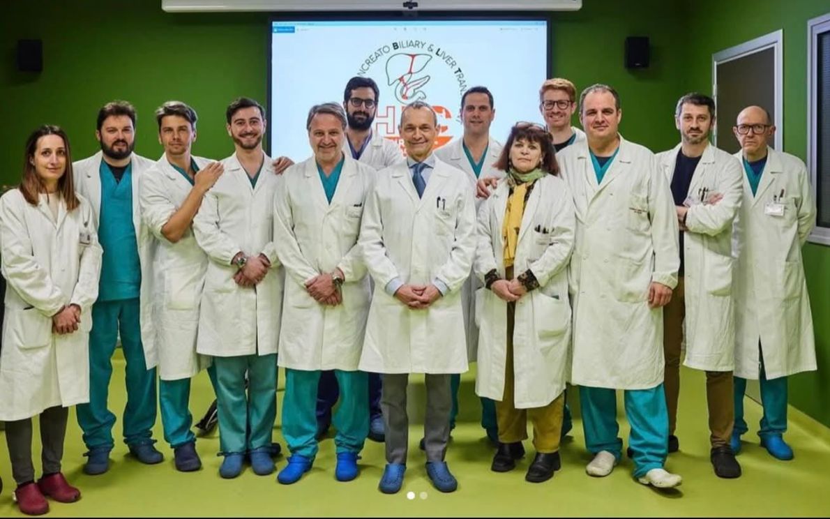 Equipe dell&#8217;UOC Chirurgia Epatobiliopancreatica