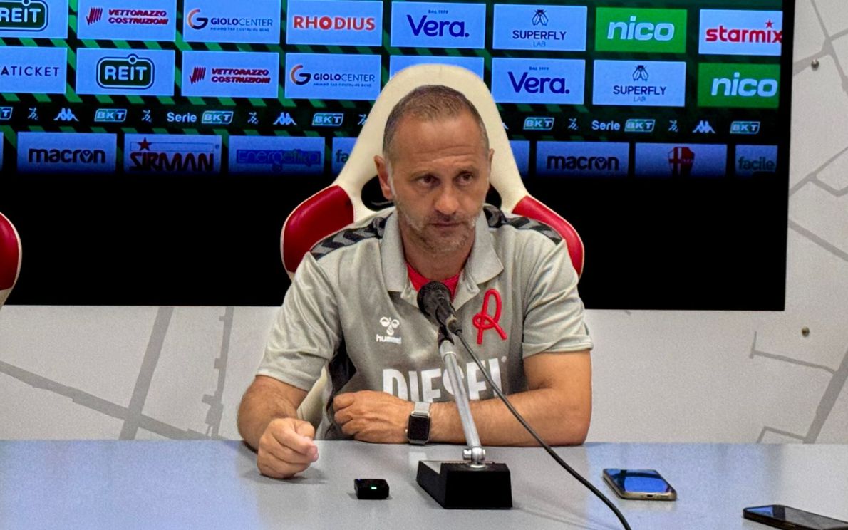 Fabio Gallo dopo Padova-Vicenza di Coppa Italia