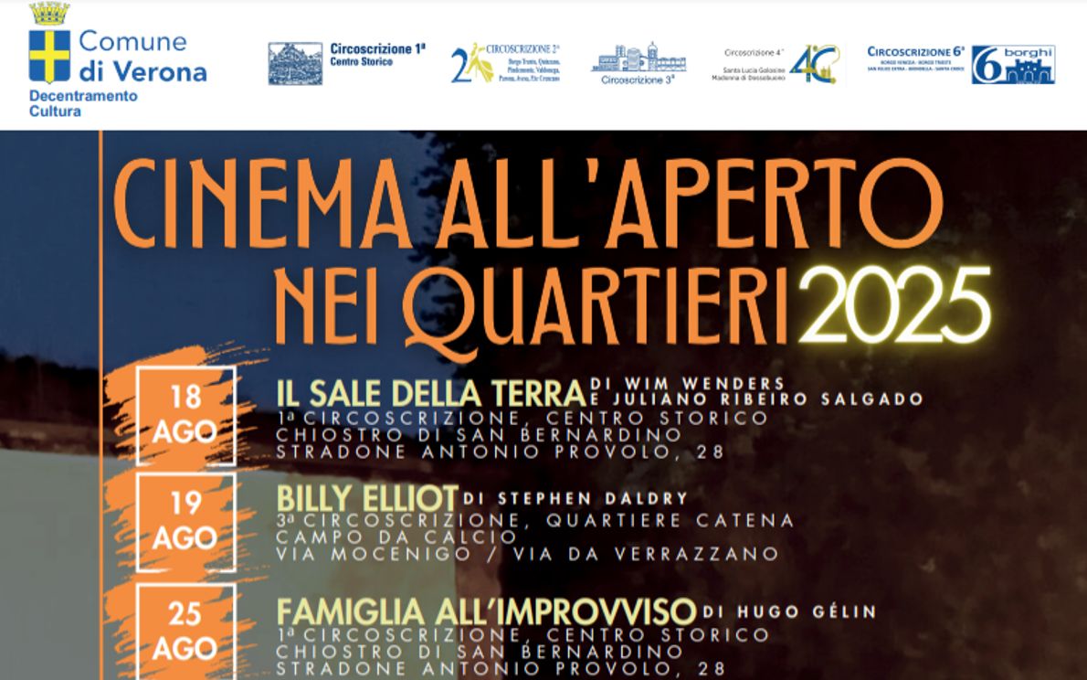 Cinema aperto nei quartieri