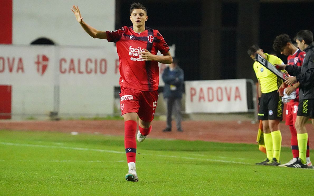 Giovanni Leoni con la maglia del Padova
