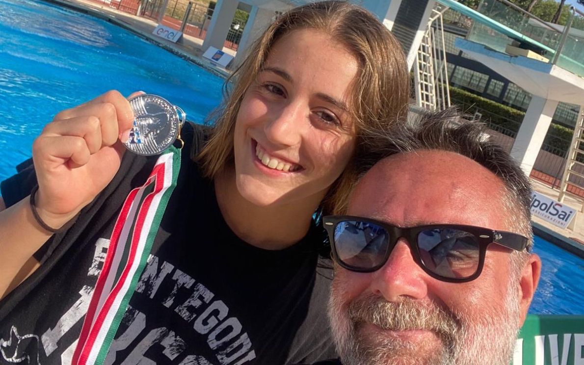 Bragantini con coach Giacometti