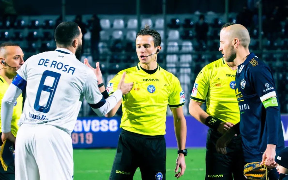 L’arbitro di Virtus Verona-Cittadella