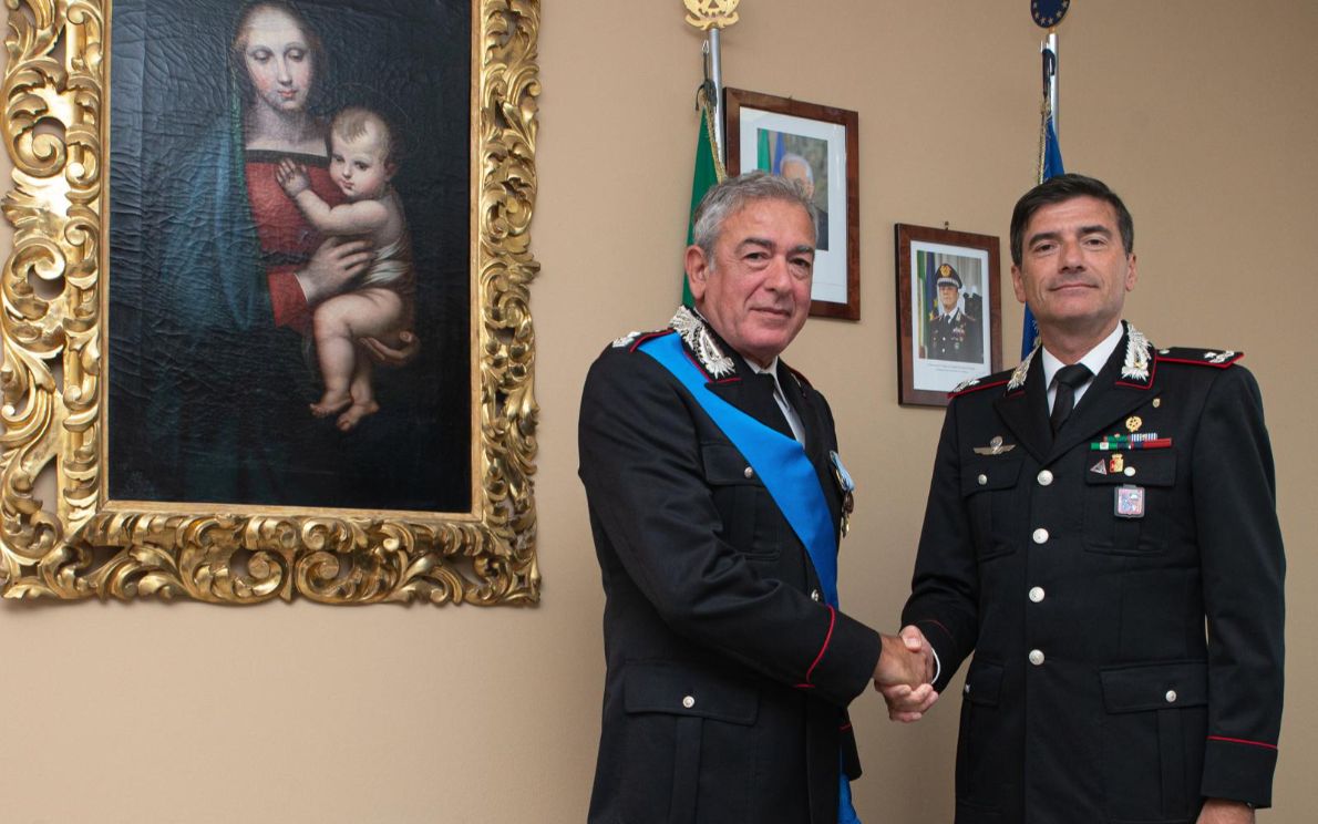 Trisolini (Carabinieri) va in pensione