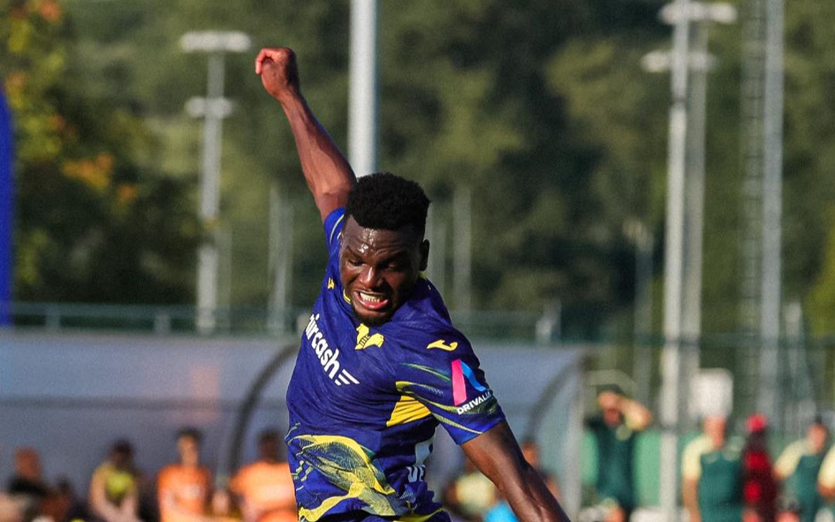 Mosquera, foto facebook hellasveronafc