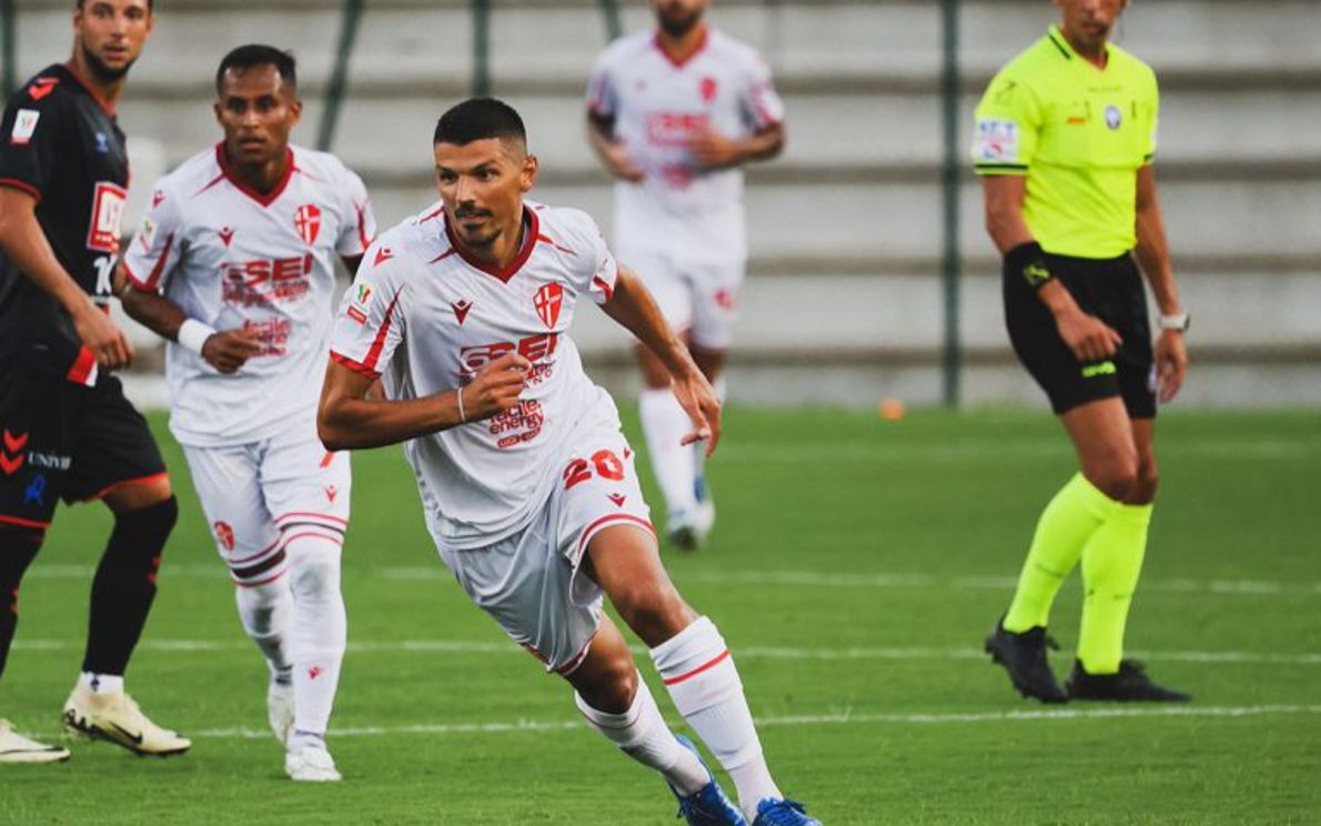 Bortolussi in Padova-Vicenza (Padova Calcio)