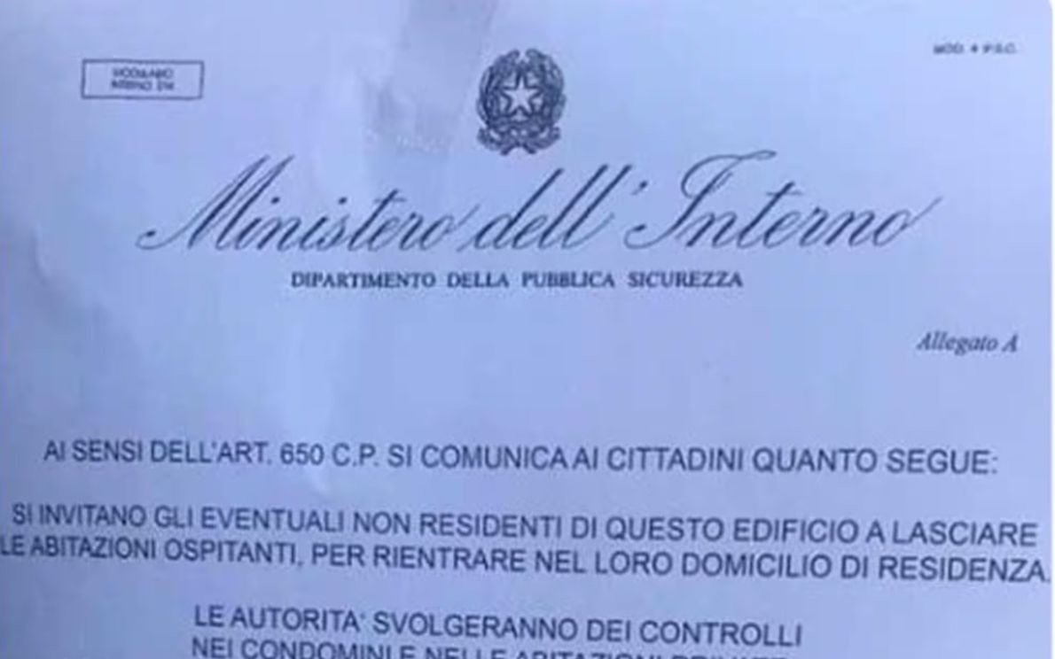 Falsa circolare