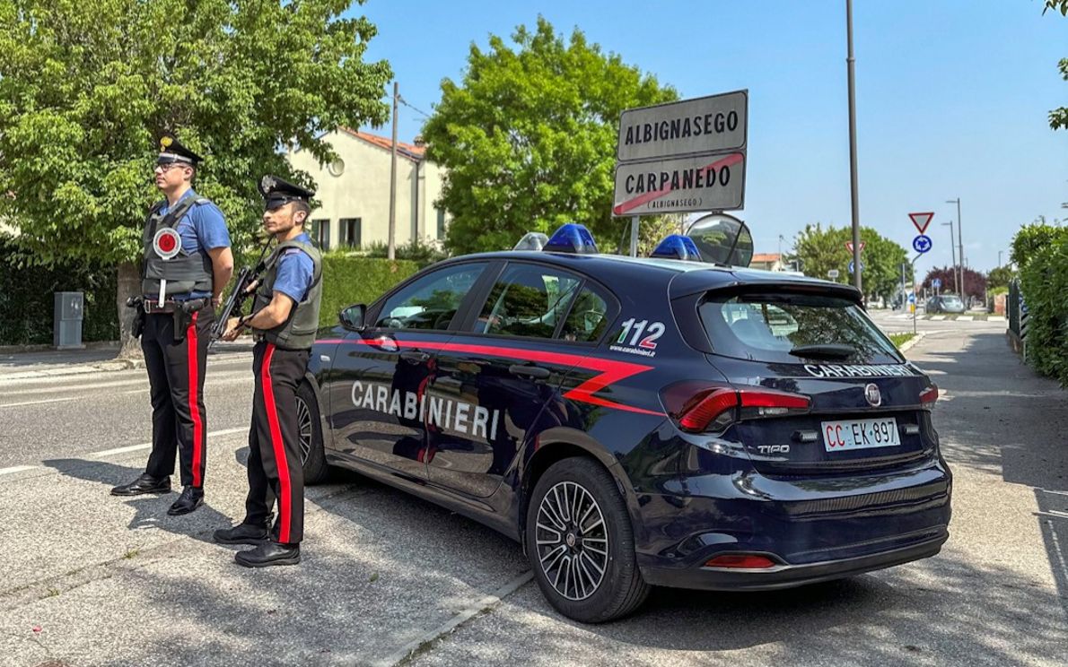 Carabinieri ad Albignasego