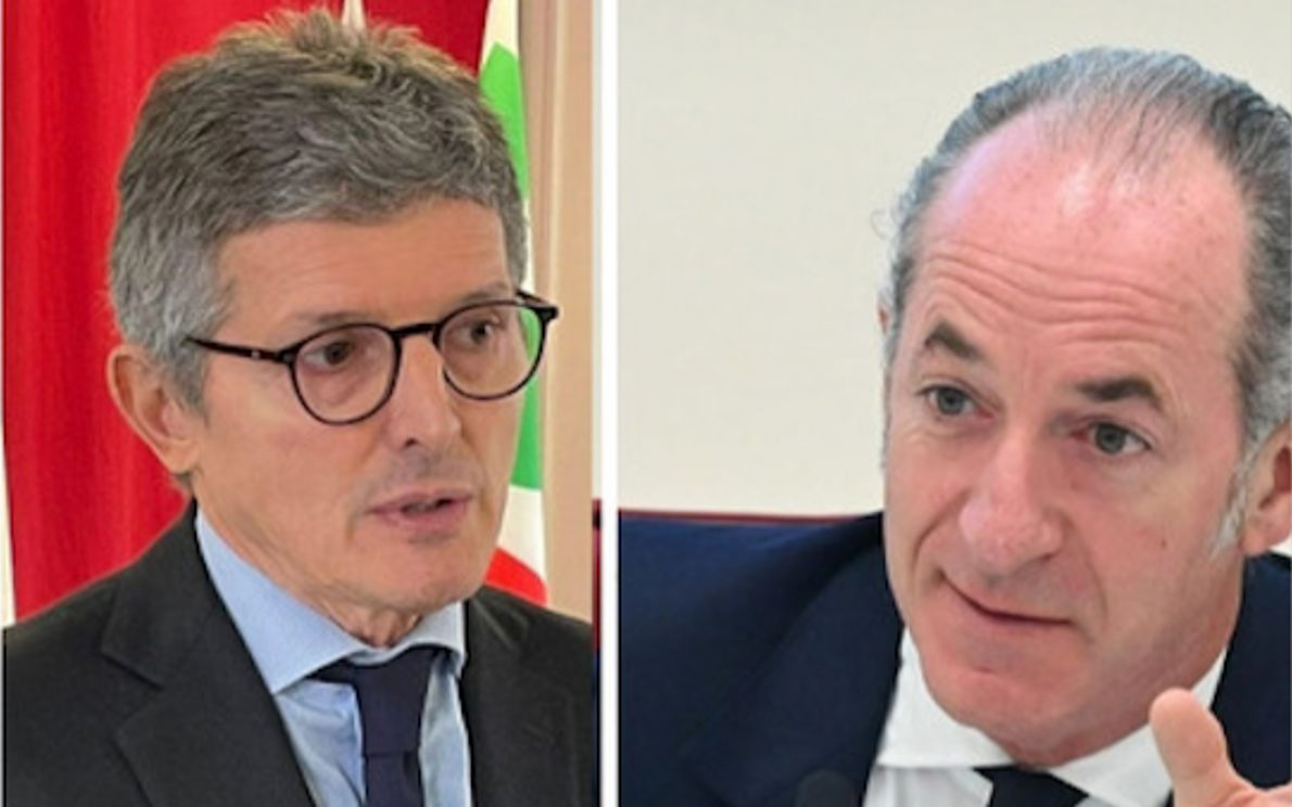 Andrea Martella e Luca Zaia