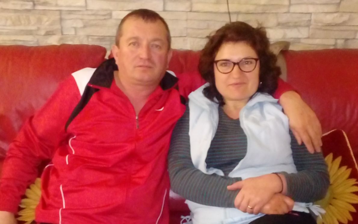 Gheorghe Zavate e la moglie Valerica-foto Facebook