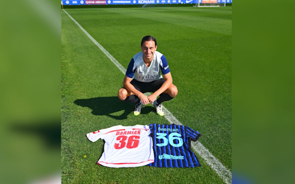 Darmian prima di Inter-Padova