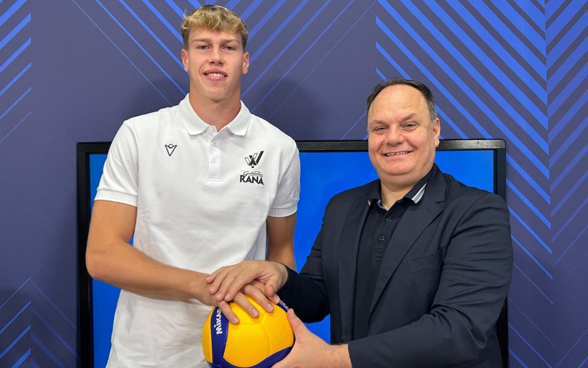 Lukas Glatz con il ds Adi Lami