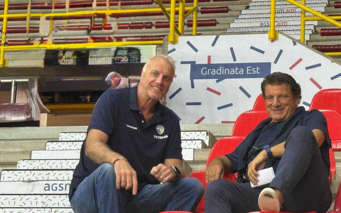 Andrea Fadini con Roberto Dalla Vecchia