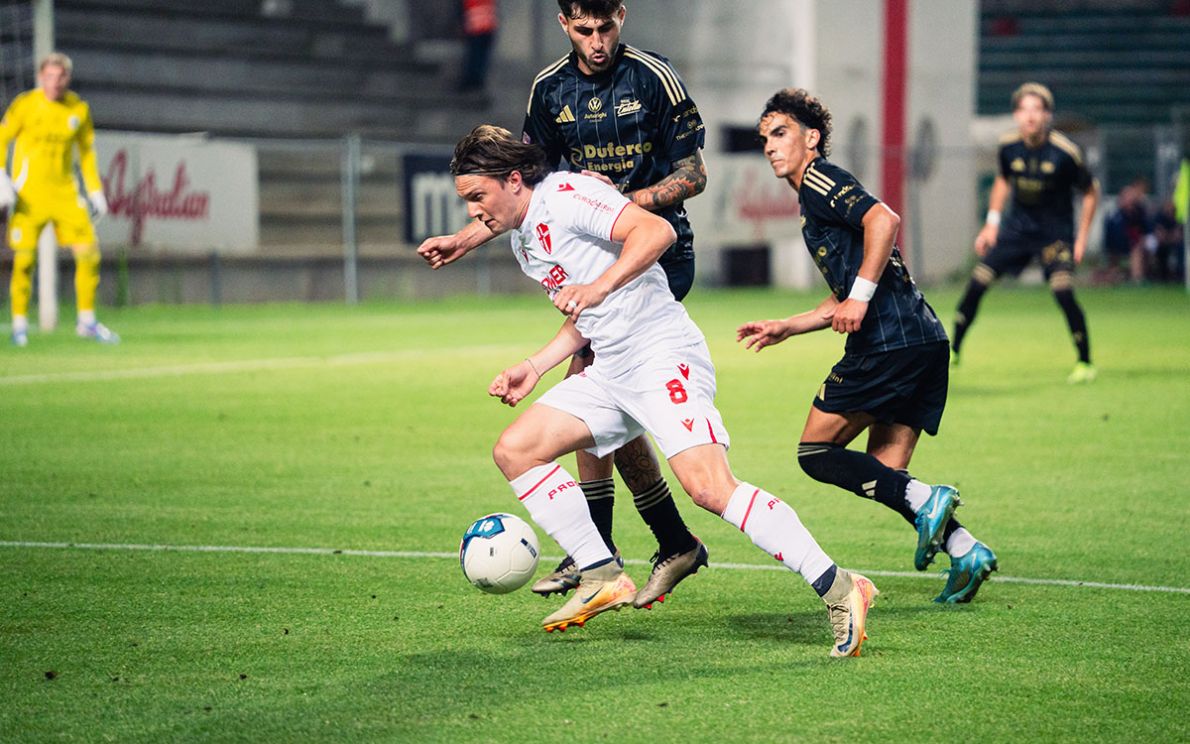 Fusi in Padova-Entella (foto Calcio Padova)