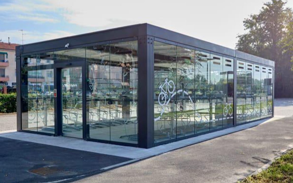 Una velostazione