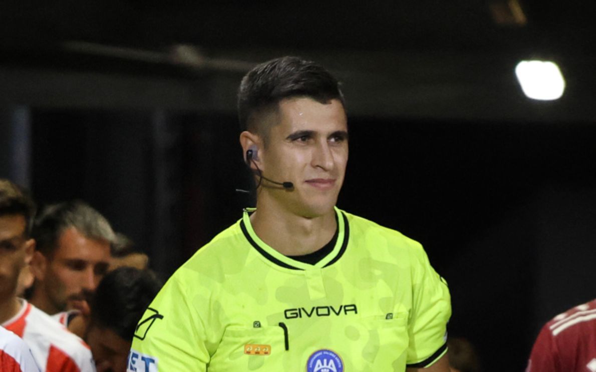 Arbitro Enrico Cappai della sezione di Cagliari