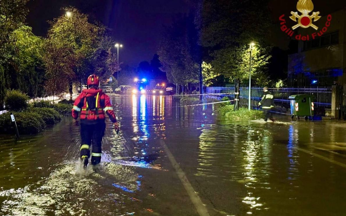 Vigili del Fuoco a Trebaseleghe