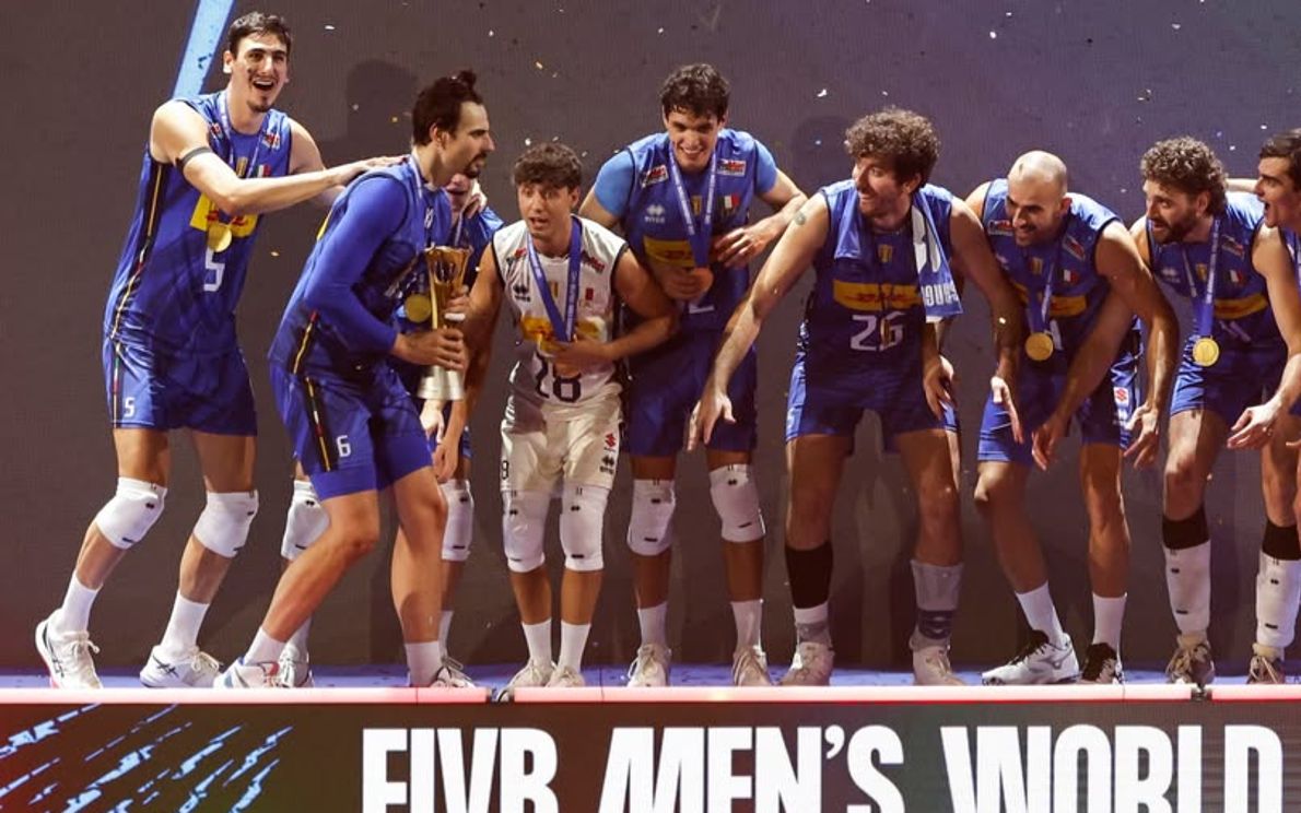L&#8217;italia di volley maschile è campione del mondo