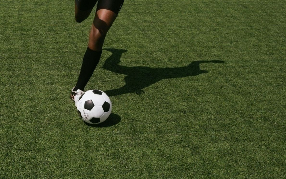 Un calciatore