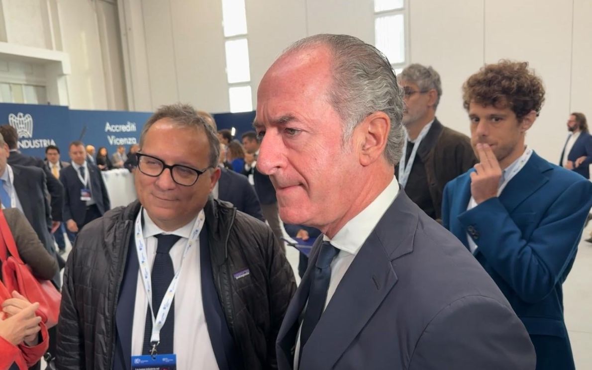 Manildo e Zaia a Gambellara