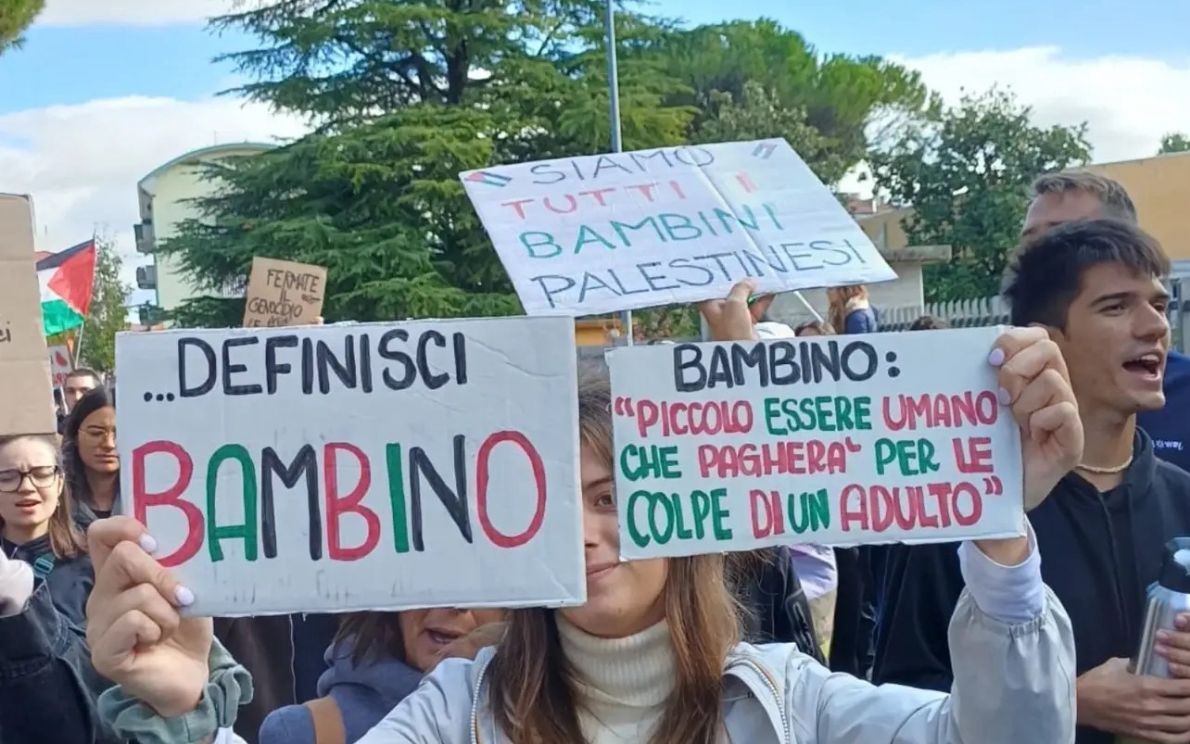 Manifestazione al Porto