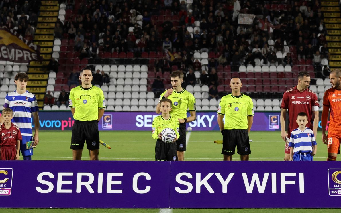L’arbitro di Cittadella-Triestina