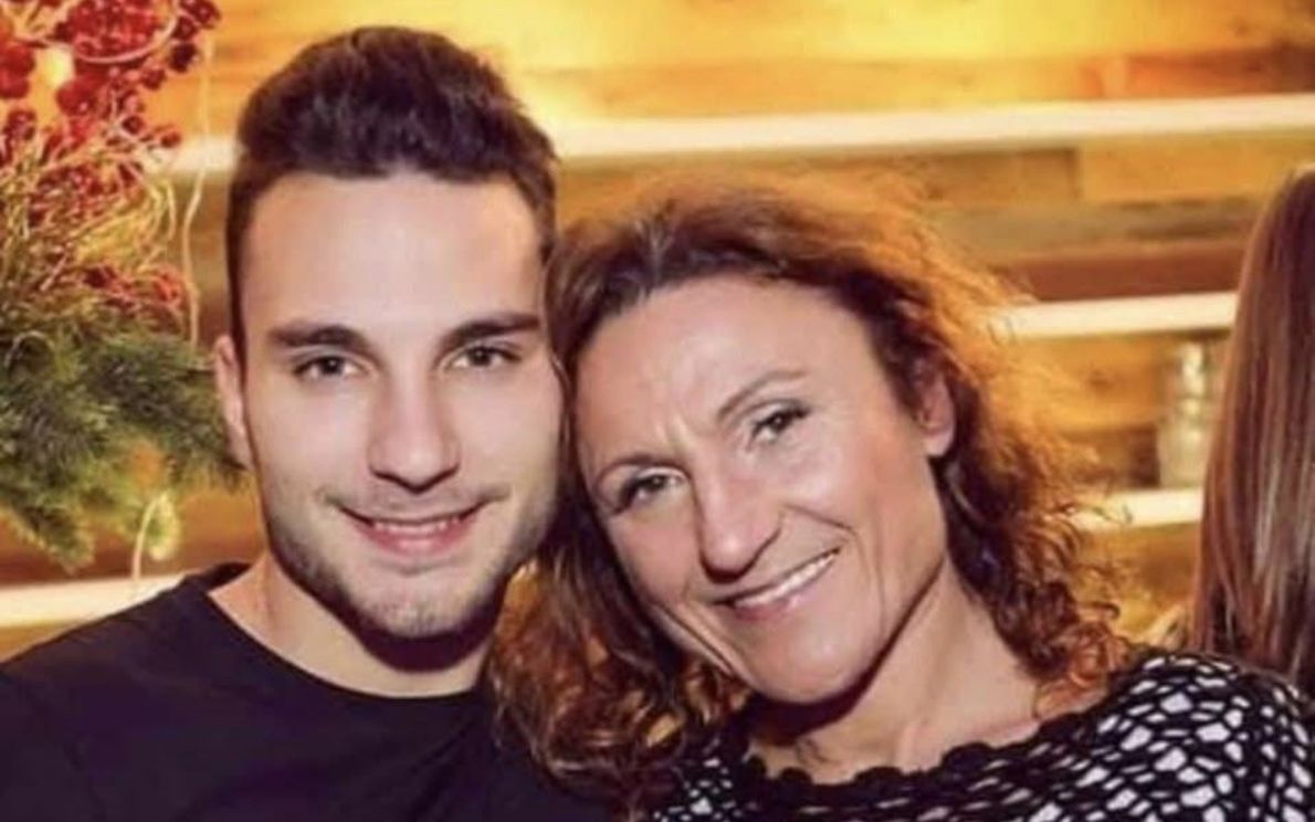 Elisabetta Casini con il figlio Lorenzo