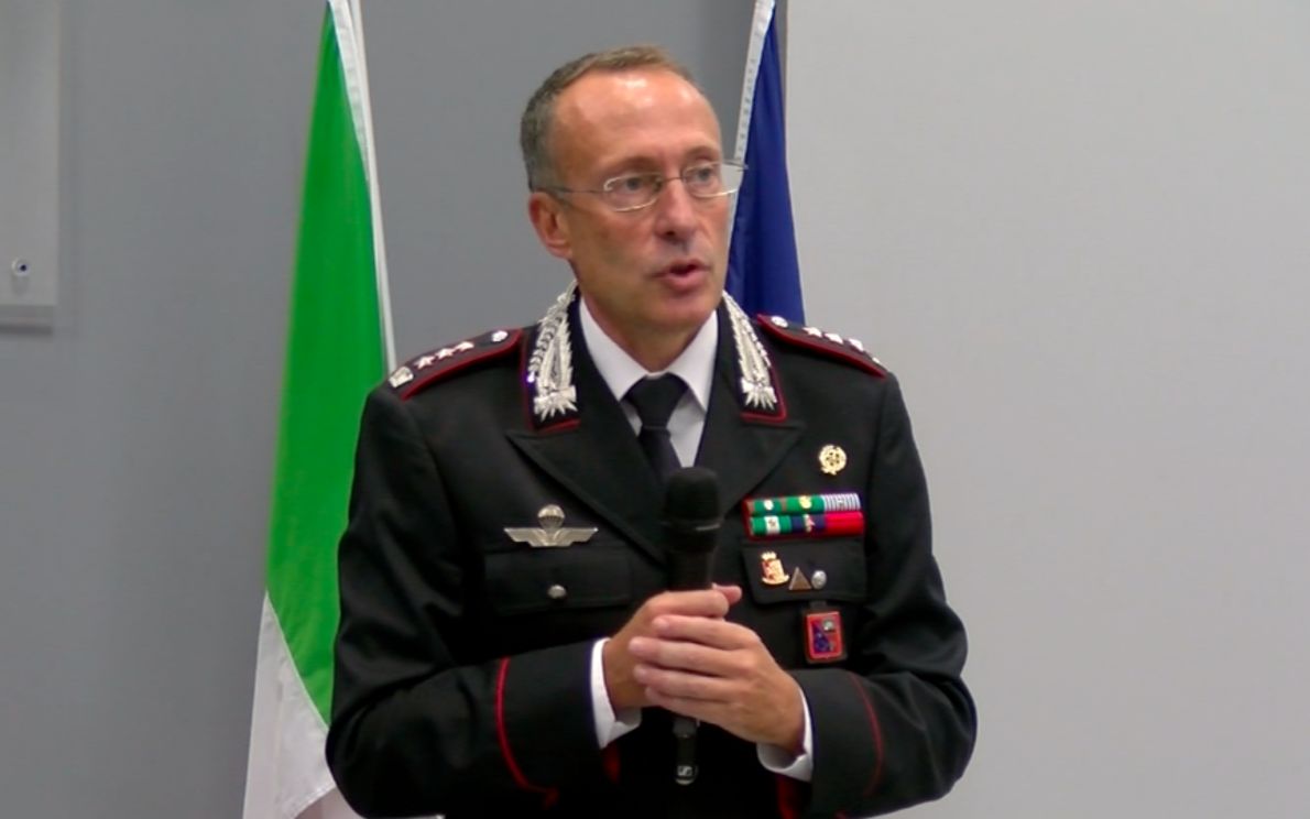 Col. Pacioni, Comandante Provinciale Carabinieri
